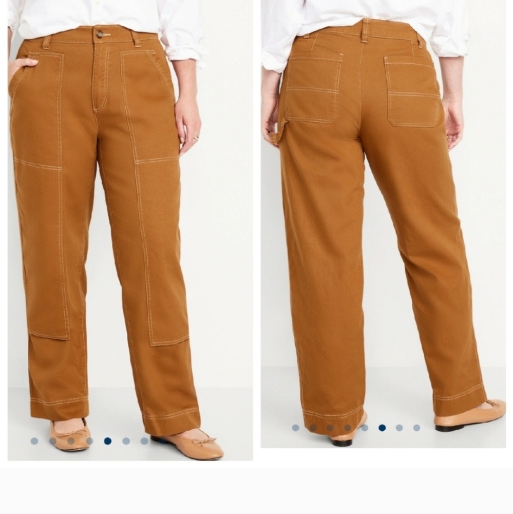 NWT Old Navy High Rise Utility Pants Size 4